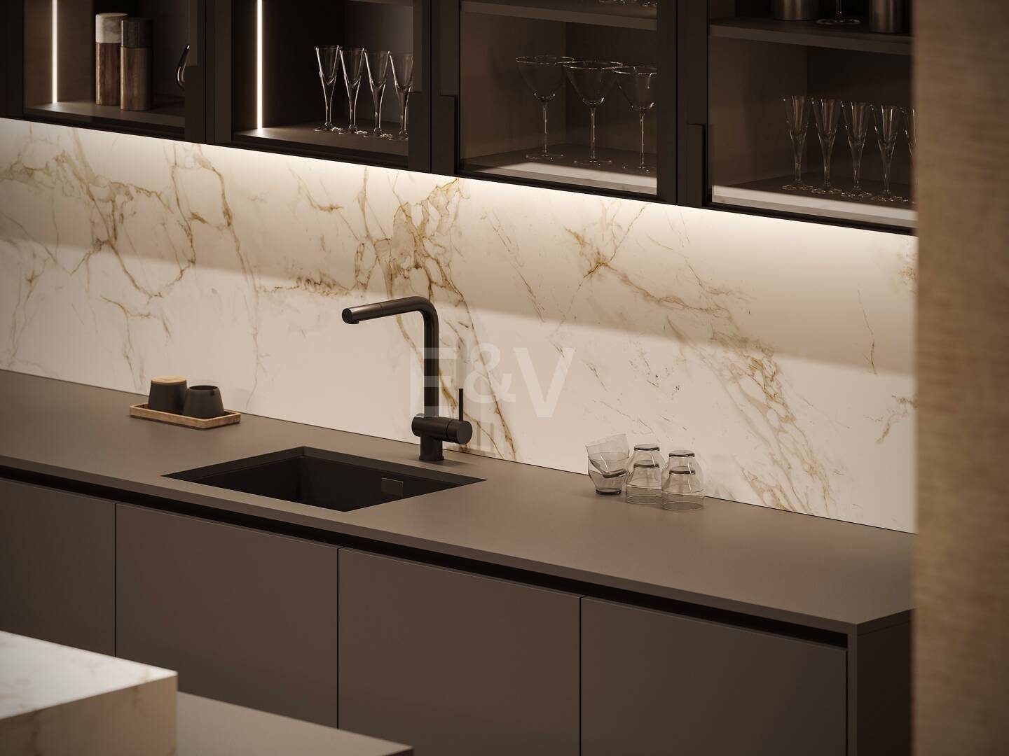 Brand New Villa avec la mer spectaculaire Vues dans une communauté Picturesque Gated