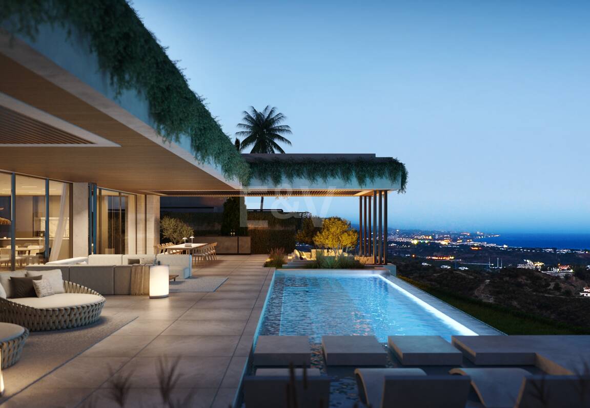 Brand New Villa med spektakulärt hav Utsikter som anges i en Picturesque Gated Community