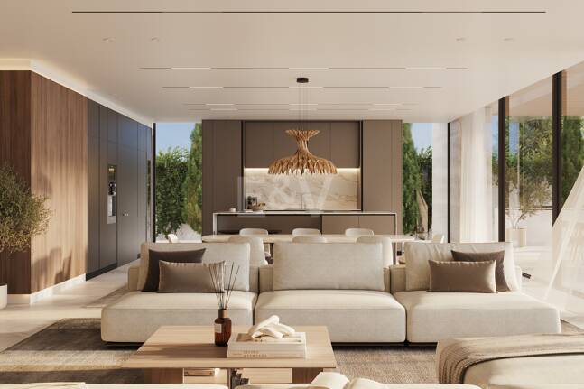 Brand New Villa med spektakulärt hav Utsikter som anges i en Picturesque Gated Community