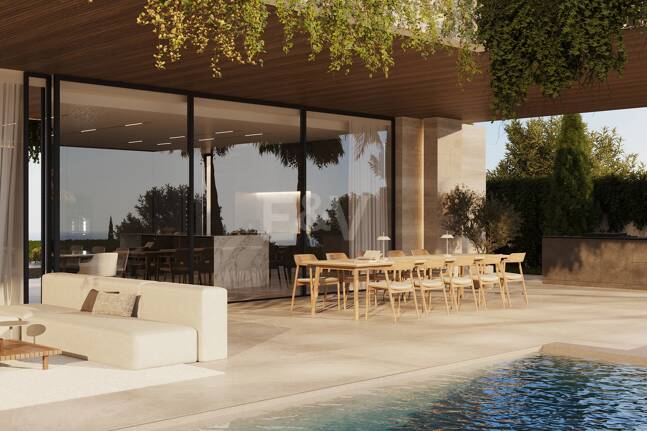 Brand New Villa med spektakulärt hav Utsikter som anges i en Picturesque Gated Community