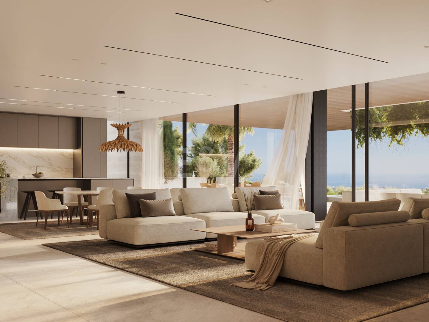 Brand New Villa med spektakulärt hav Utsikter som anges i en Picturesque Gated Community