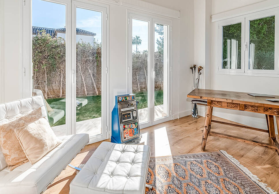 Modern Andalusian villa in Nueva Andalucia in a gated community