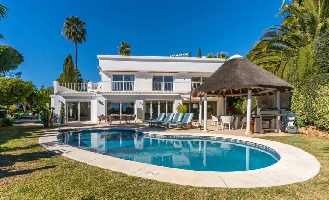 Impeccable Villa in Altos Reales with Refined Design and Beautiful Outdoor Spaces
