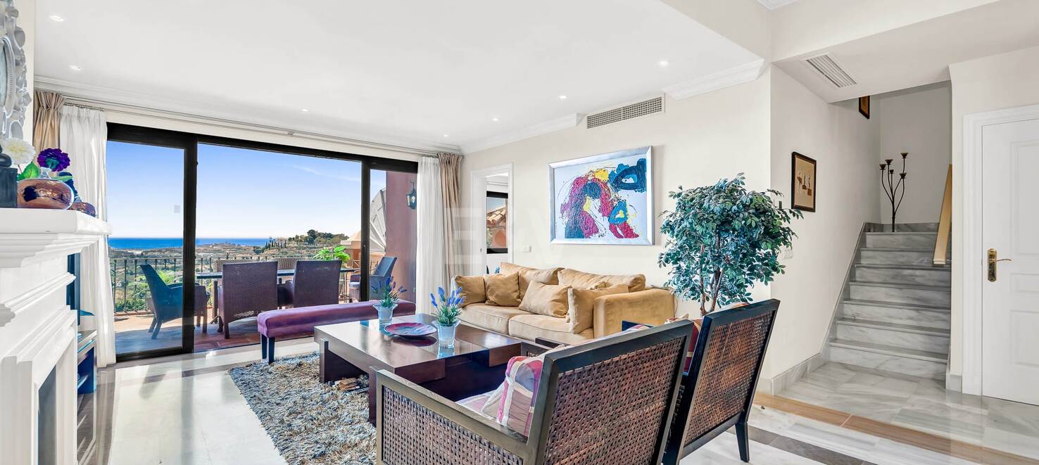 Duplex i La Quinta med fantastisk utsikt och närliggande golfbanor