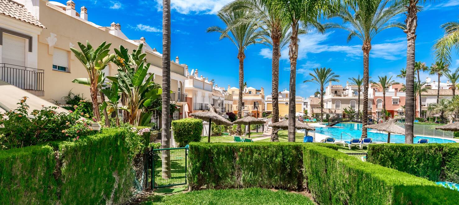 Beachfront Townhouse i Bahía de Marbella