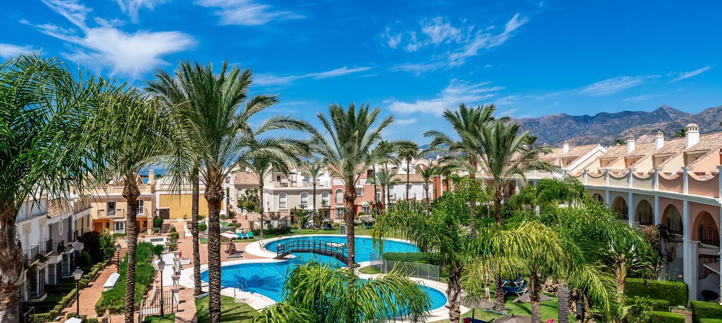 Beachfront Townhouse i Bahía de Marbella