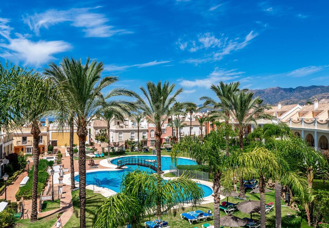 Beachfront Townhouse i Bahía de Marbella