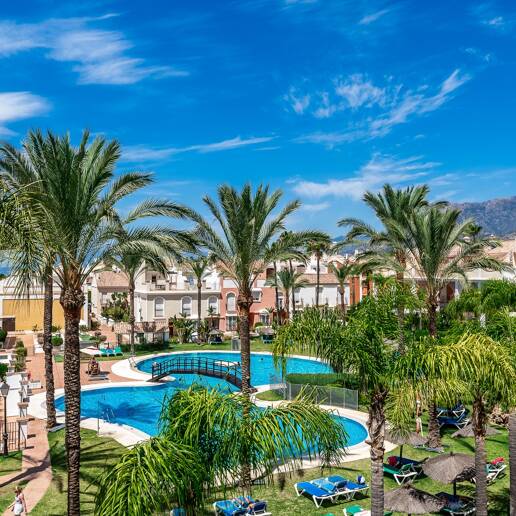 Beachfront Townhouse i Bahía de Marbella