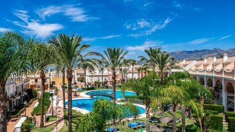 Beachfront Townhouse i Bahía de Marbella
