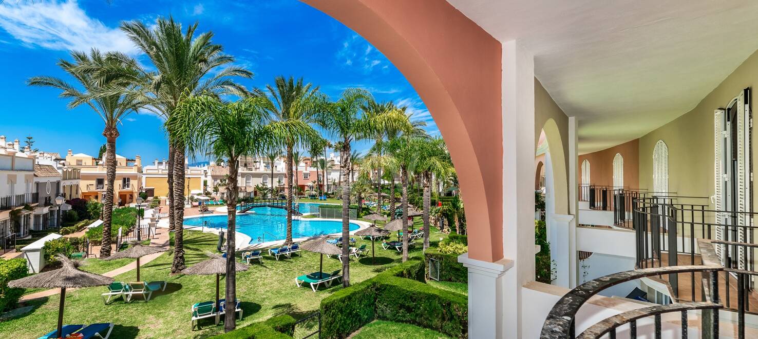 Beachfront Townhouse i Bahía de Marbella