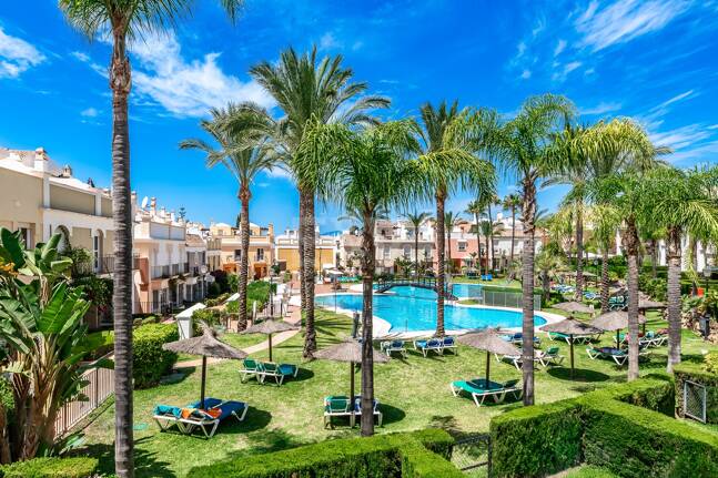 Beachfront Townhouse i Bahía de Marbella