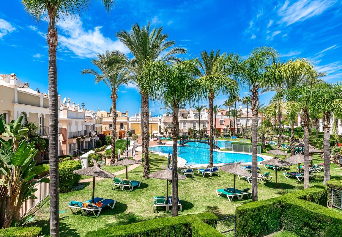 Beachfront Townhouse i Bahía de Marbella