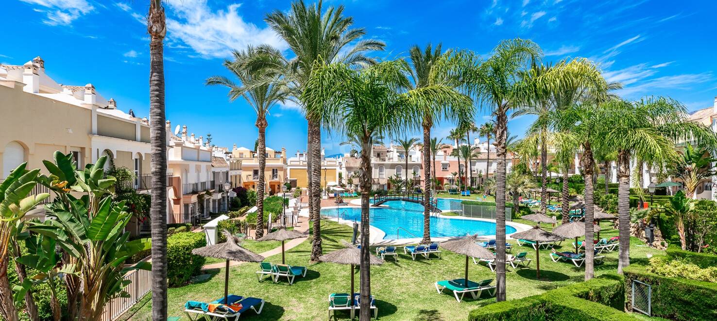 Beachfront Townhouse i Bahía de Marbella