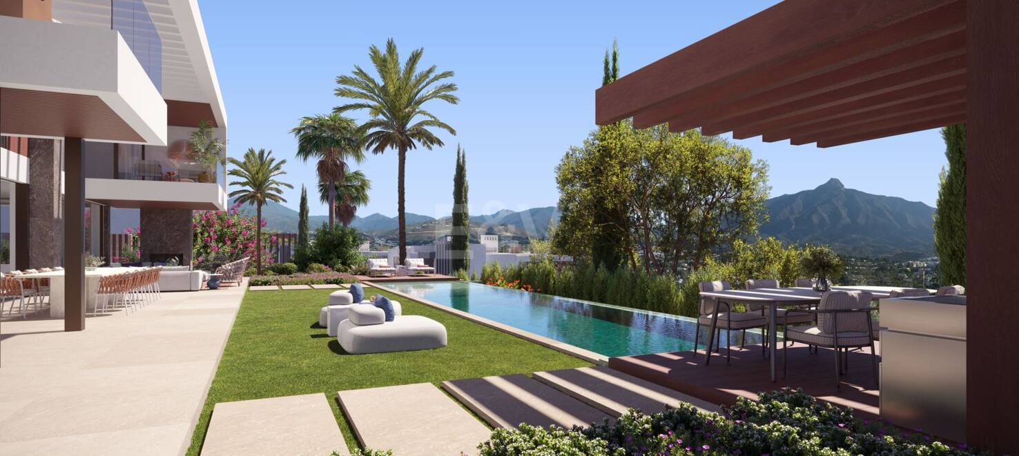 Signatur villa projekt i en exklusiv gated community