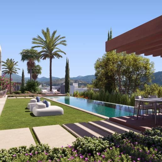 Signatur villa projekt i en exklusiv gated community