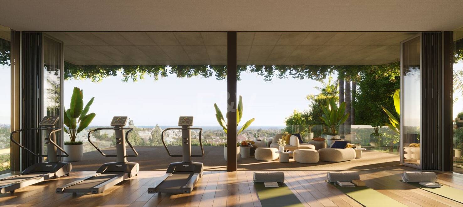 Signatur villa projekt i en exklusiv gated community