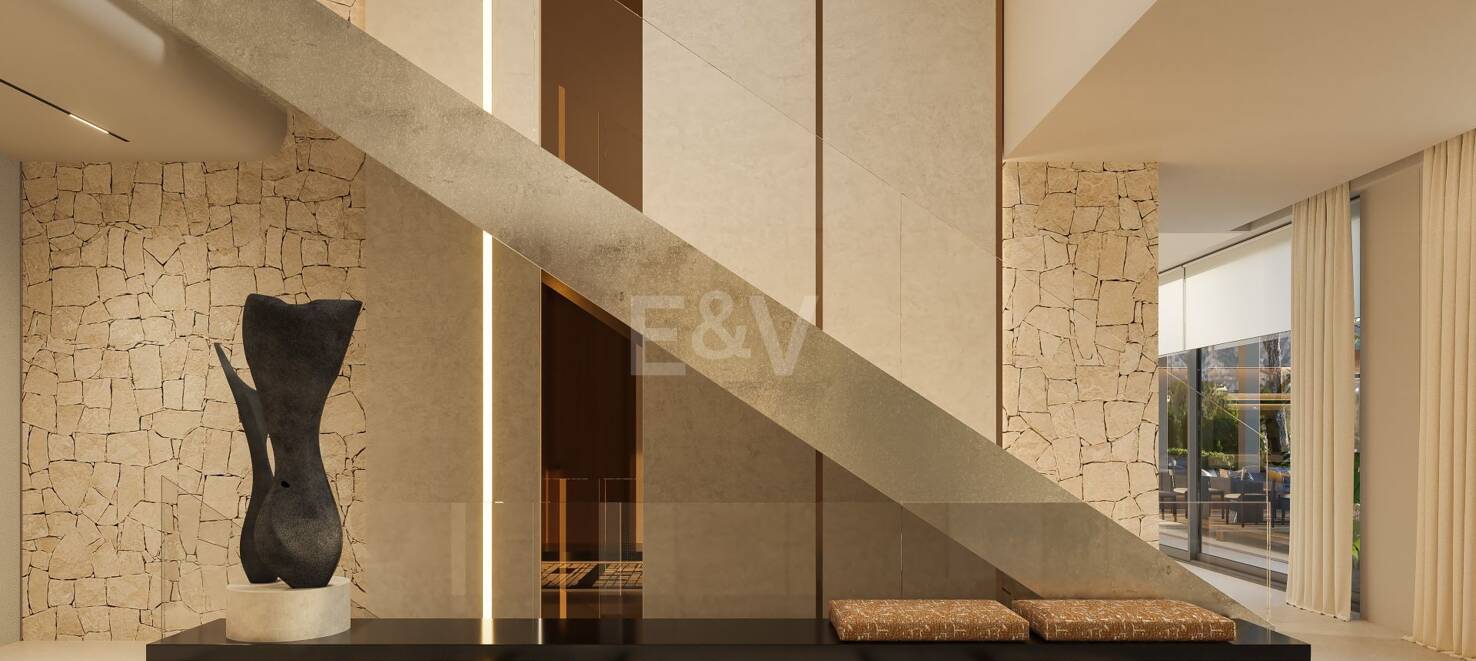 Signatur villa projekt i en exklusiv gated community