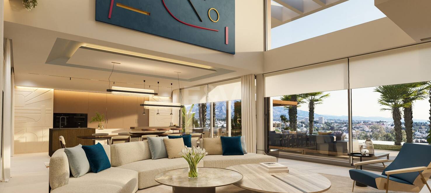 Signatur villa projekt i en exklusiv gated community