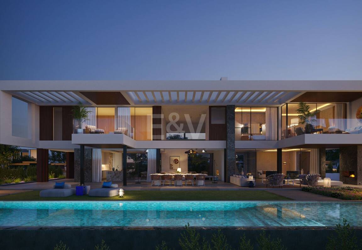 Proyecto de villa exclusiva en una comunidad cerrada