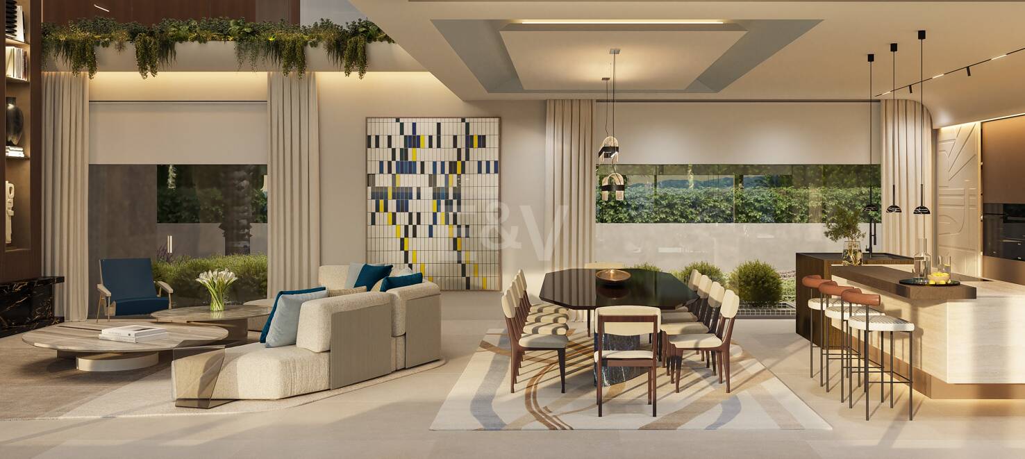 Signatur villa projekt i en exklusiv gated community