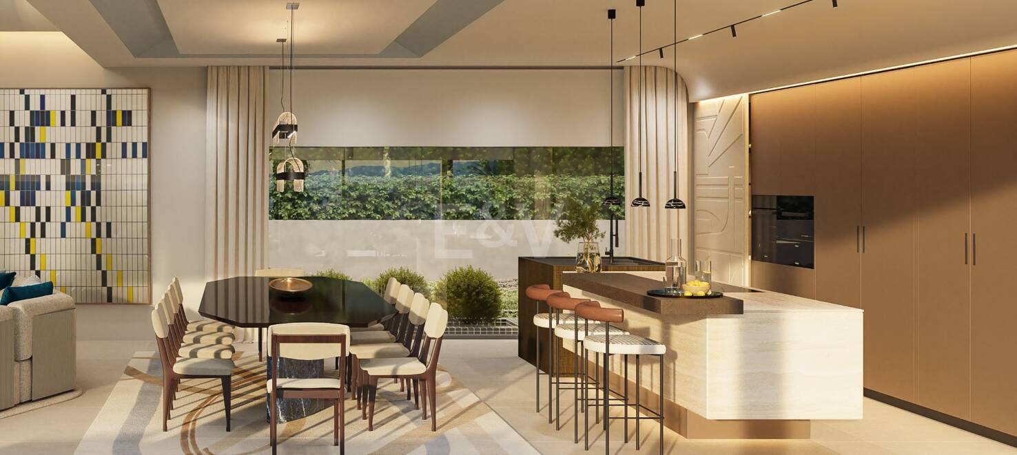 Signatur villa projekt i en exklusiv gated community
