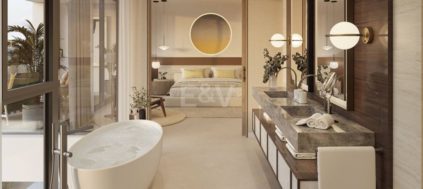 Signatur villa projekt i en exklusiv gated community