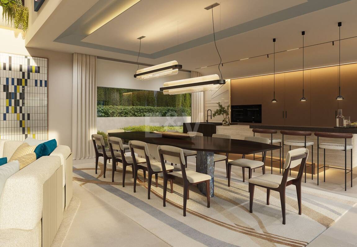 Proyecto de villa exclusiva en una comunidad cerrada