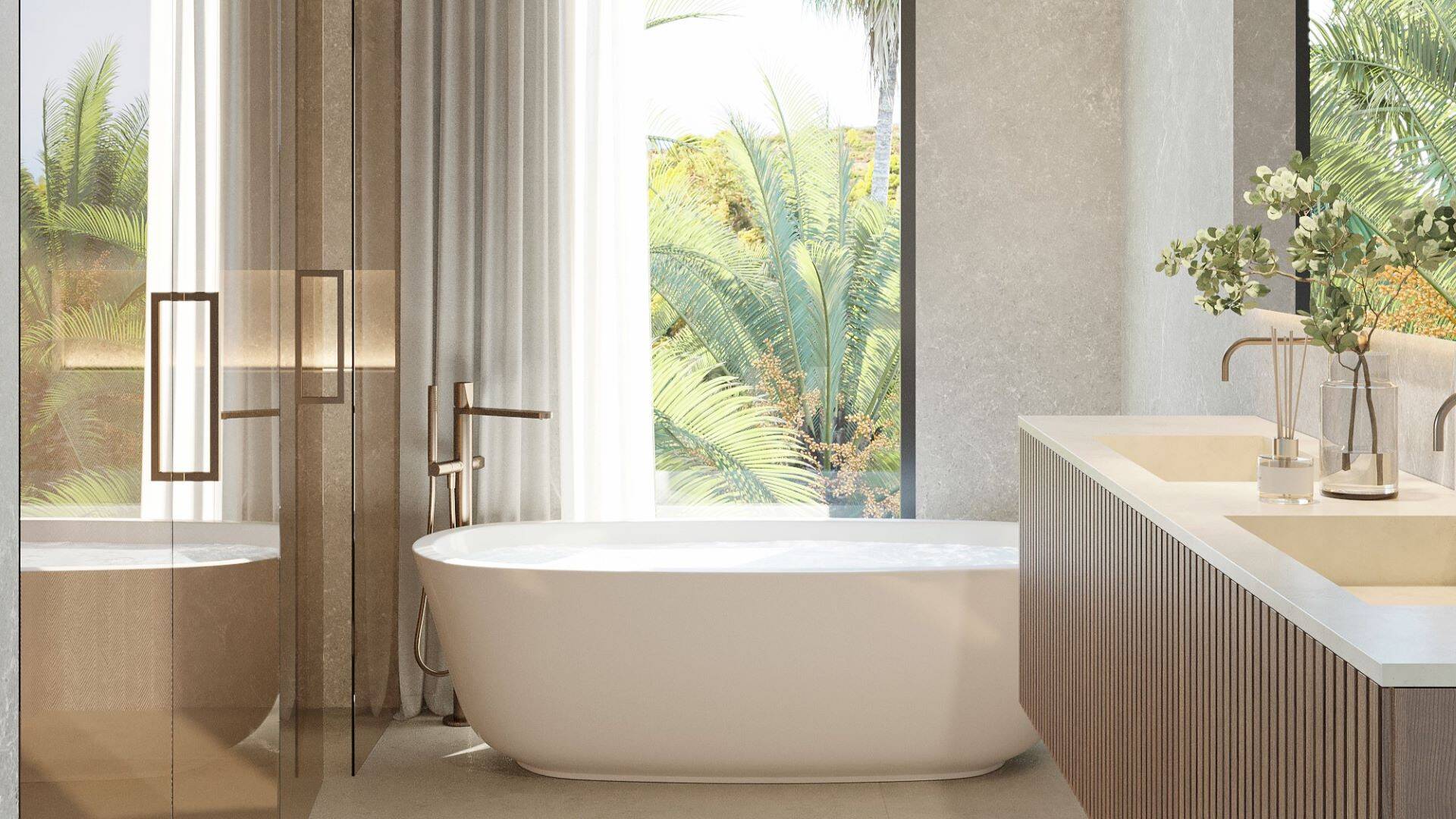 Lujosa nueva villa de 5 dormitorios en comunidad cerrada en Nueva Andalucía