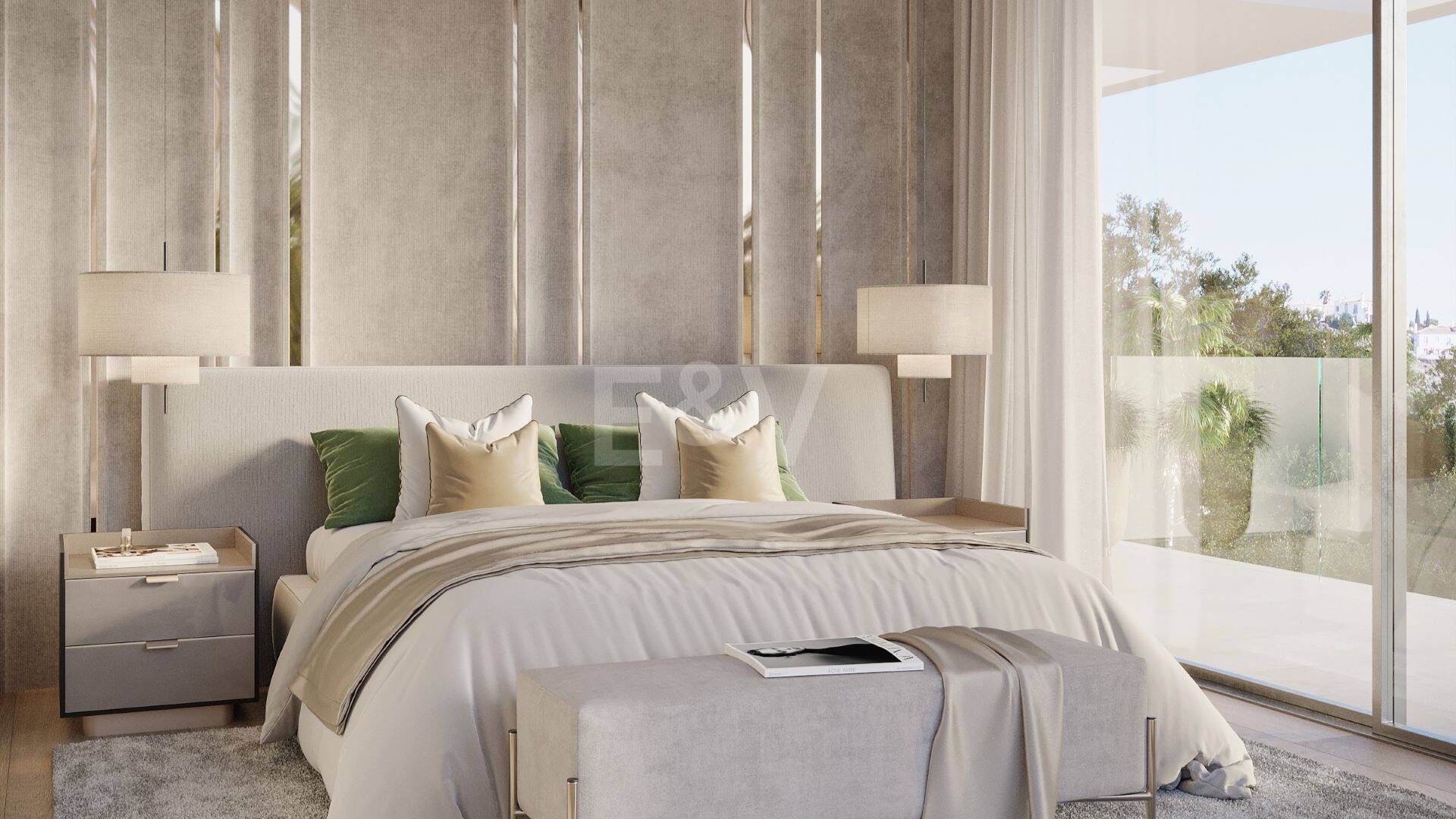 Lujosa nueva villa de 5 dormitorios en comunidad cerrada en Nueva Andalucía