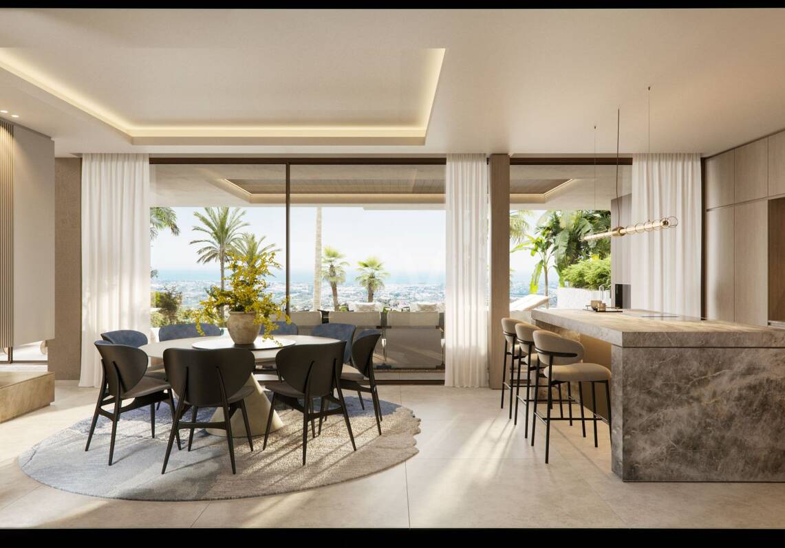 Spectaculaire nouveau projet de villa dans une communauté fermée