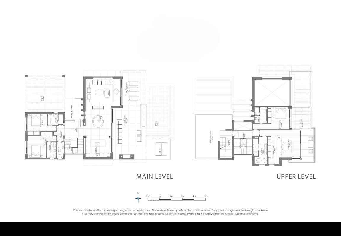 Espectacular nuevo proyecto de villa en una comunidad cerrada