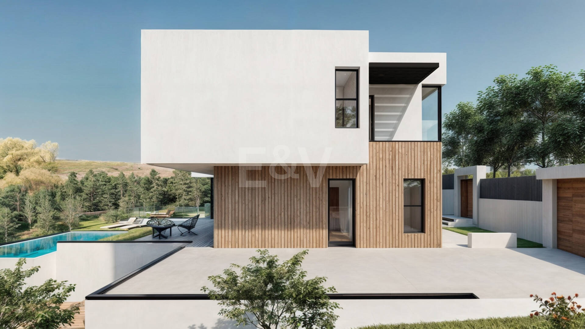 Plot med bygglicens och havsutsikt i Elviria