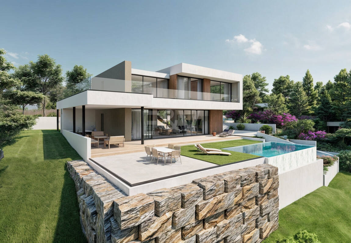 Plot med bygglicens och havsutsikt i Elviria