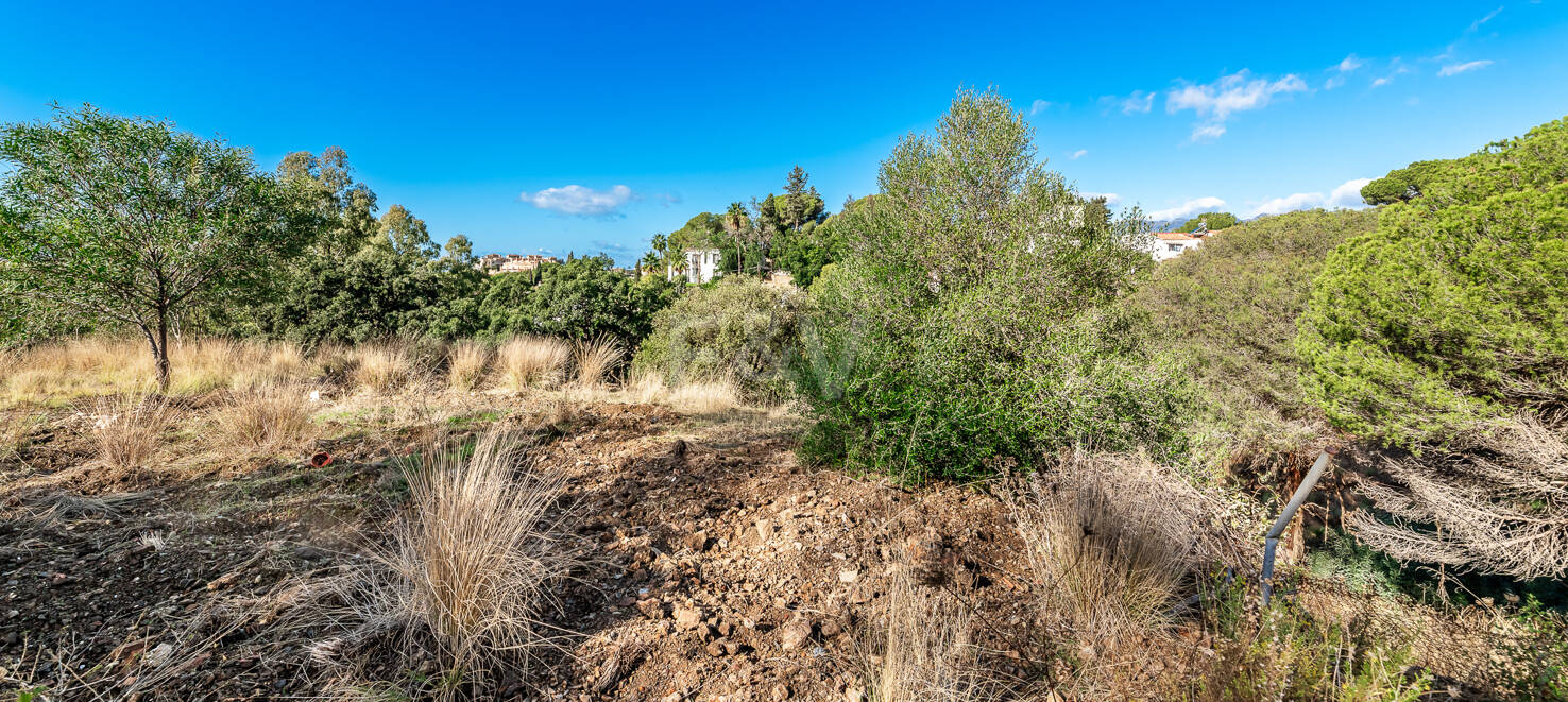Plot with Building Licence and Sea Views in Elviria
