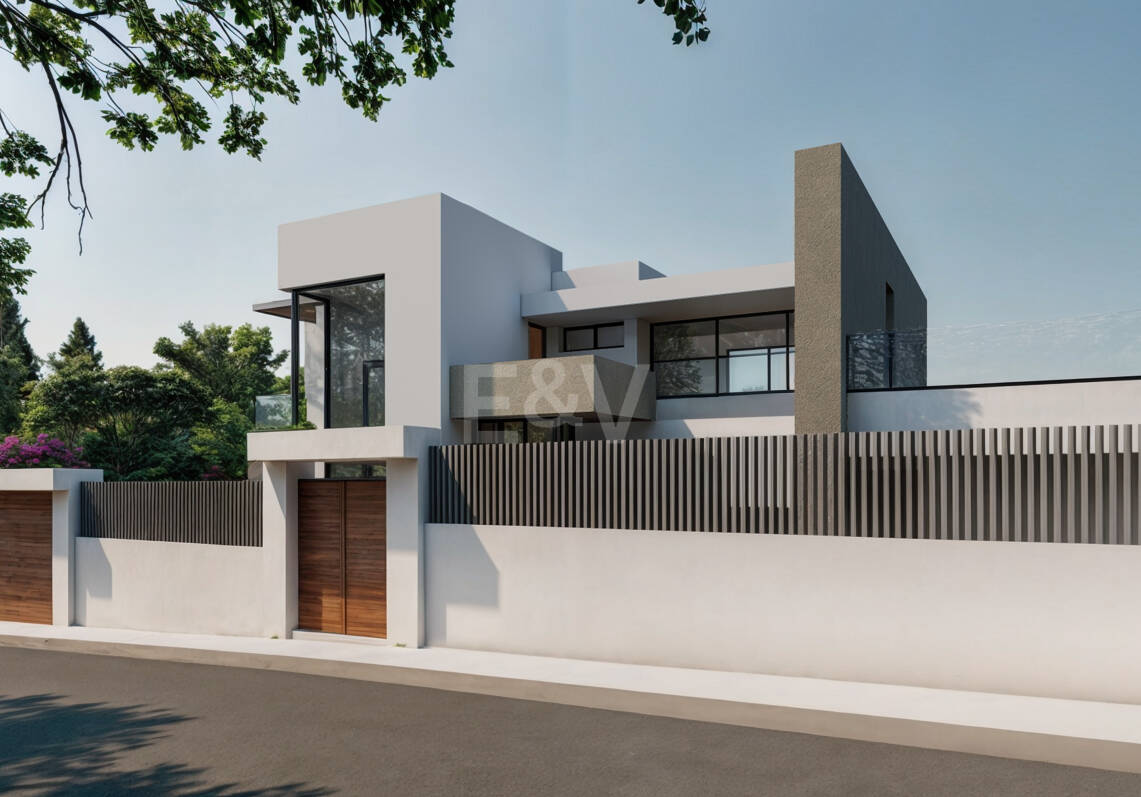Baugrundstück mit Baugenehmigung und Meerblick in Elviria