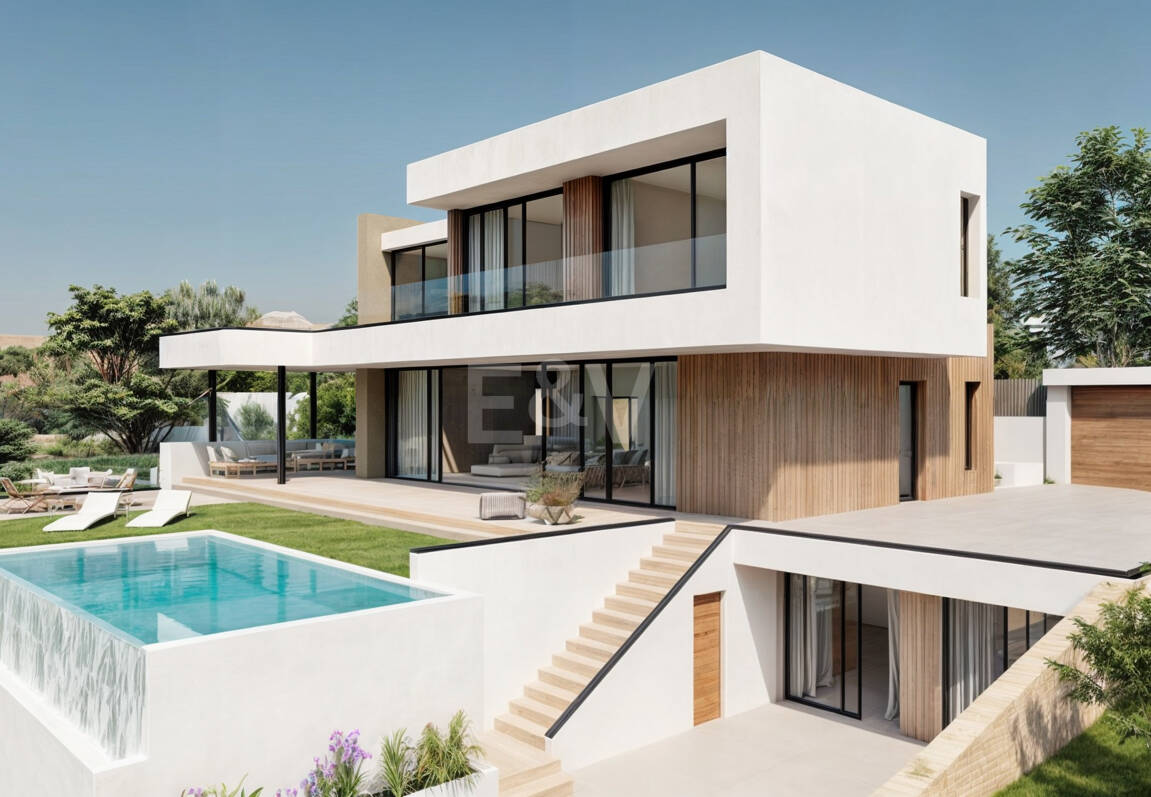 Plot med bygglicens och havsutsikt i Elviria