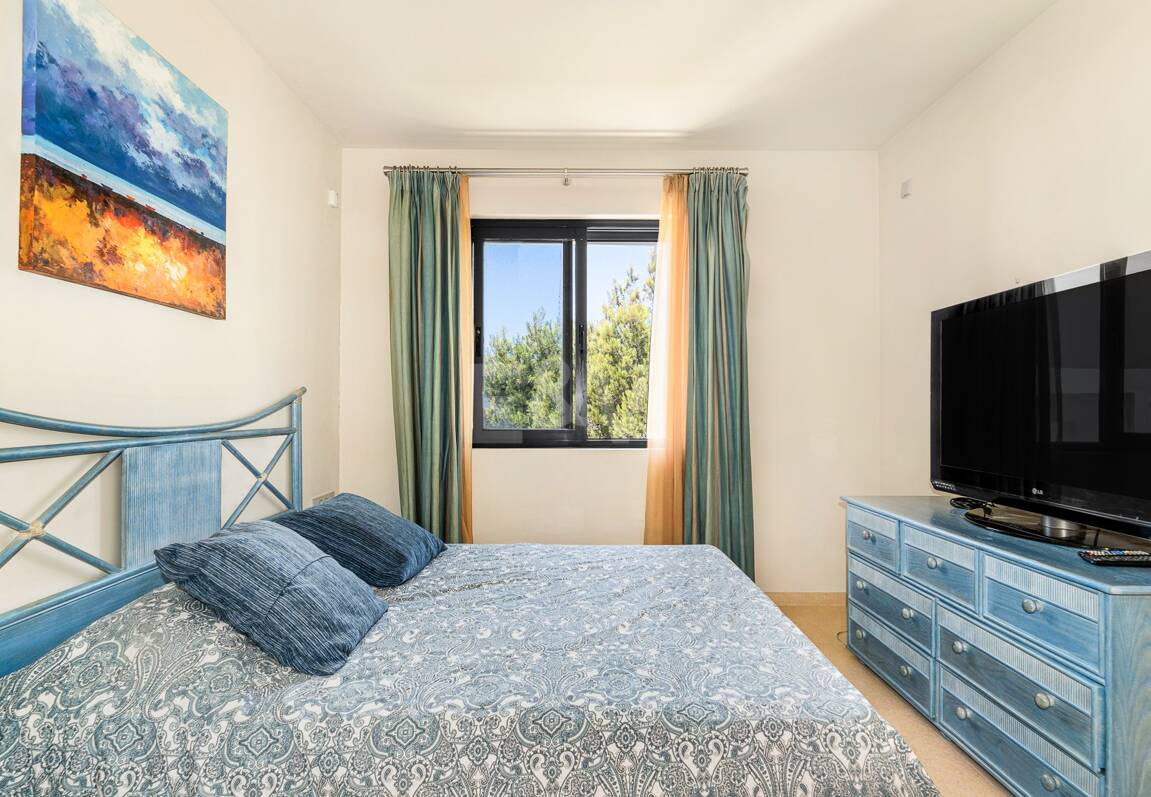 Geräumiges Penthouse im Los Flamingos Golf mit atemberaubendem Panoramablick auf das Meer