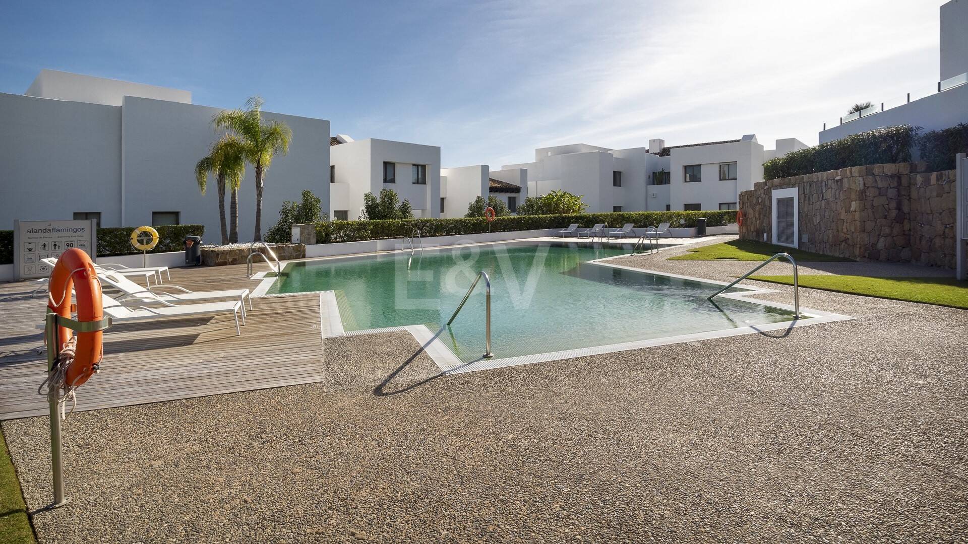 Geräumiges Penthouse im Los Flamingos Golf mit atemberaubendem Panoramablick auf das Meer