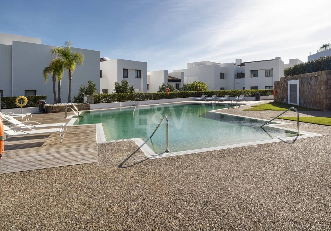 Geräumiges Penthouse im Los Flamingos Golf mit atemberaubendem Panoramablick auf das Meer
