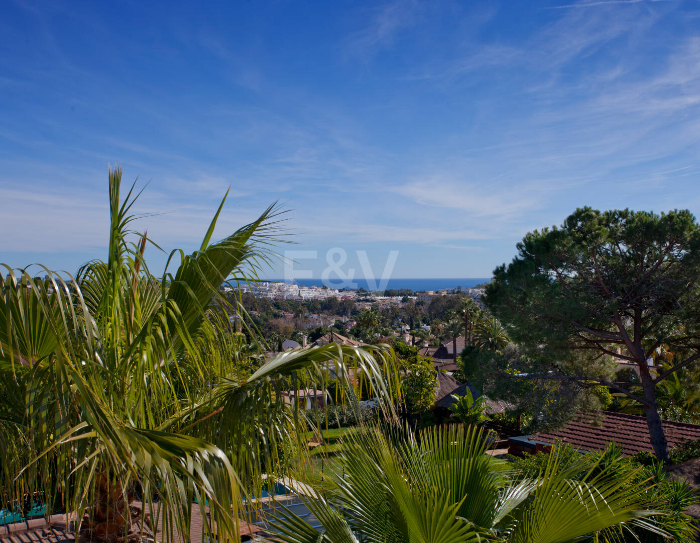 Imponerande villa i La Zagaleta med unika panoramautsikt över havet