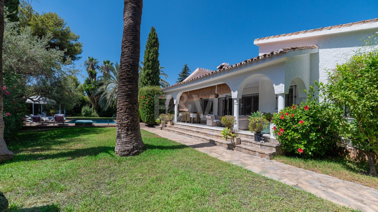 Villa excepcional situada cerca del centro de Marbella