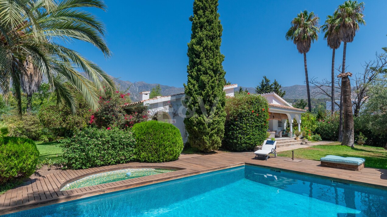 Villa excepcional situada cerca del centro de Marbella