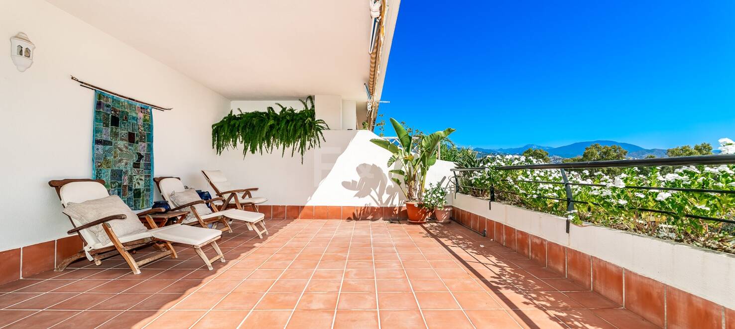 Duplex-Penthouse in Guadalmina am Golf mit Blick auf La Concha