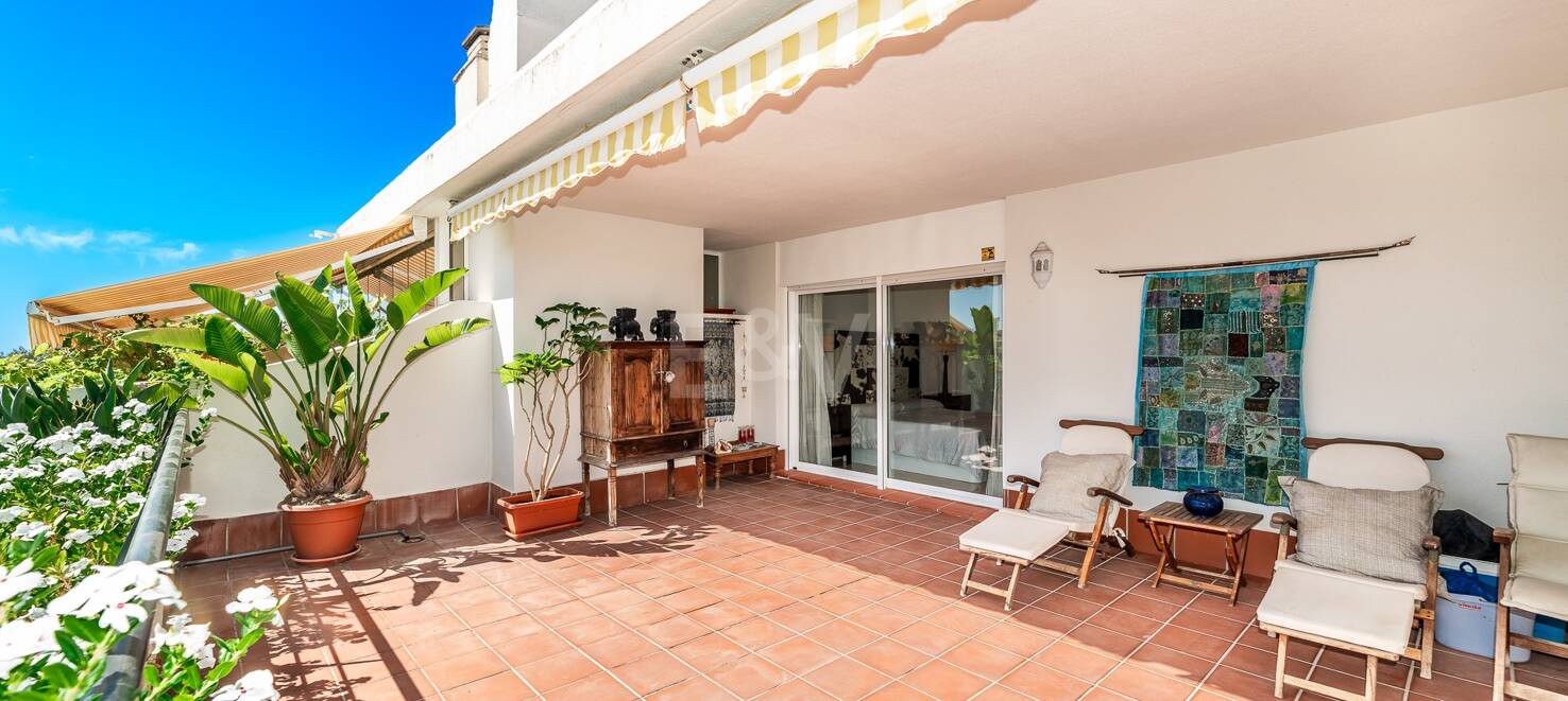 Duplex-Penthouse in Guadalmina am Golf mit Blick auf La Concha
