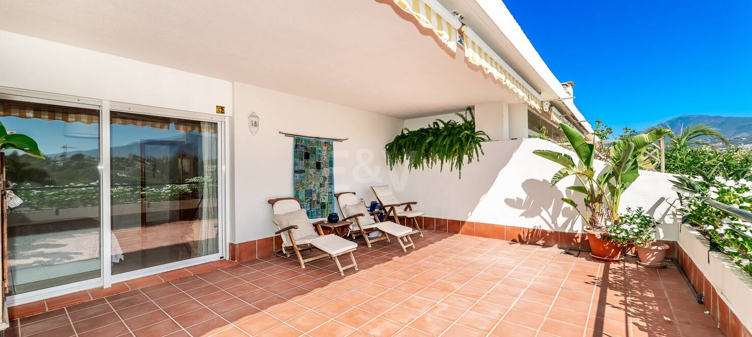 Duplex-Penthouse in Guadalmina am Golf mit Blick auf La Concha