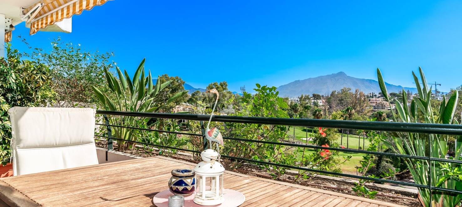 Duplex-Penthouse in Guadalmina am Golf mit Blick auf La Concha