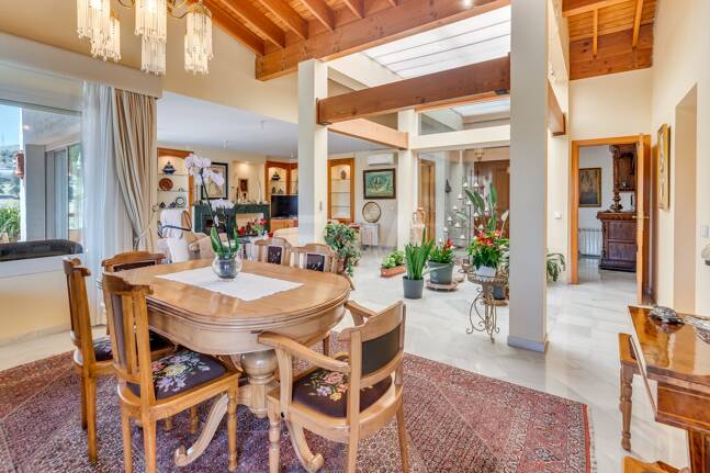 Villa classique à La Alquería avec vue spectaculaire sur la mer et le golf