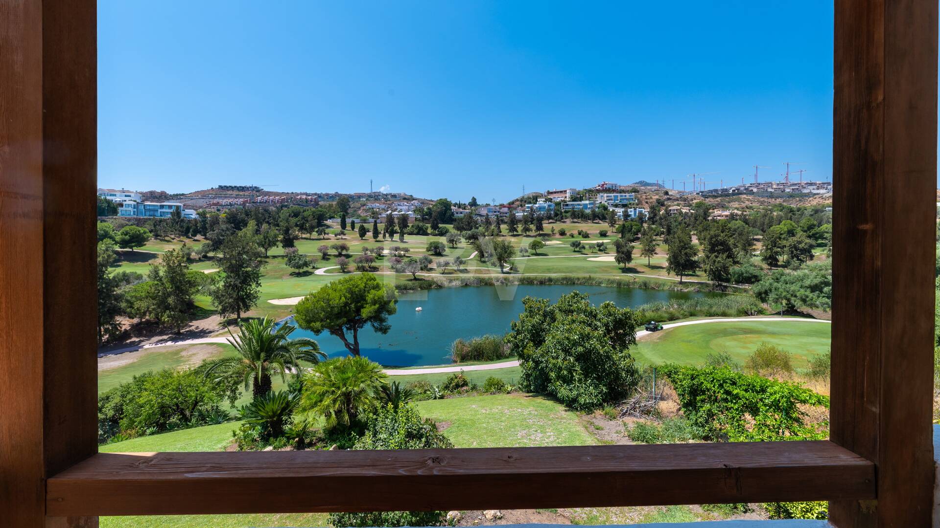 First Line Golf Villa in La Alquería with Spectacular Golf and Sea Views