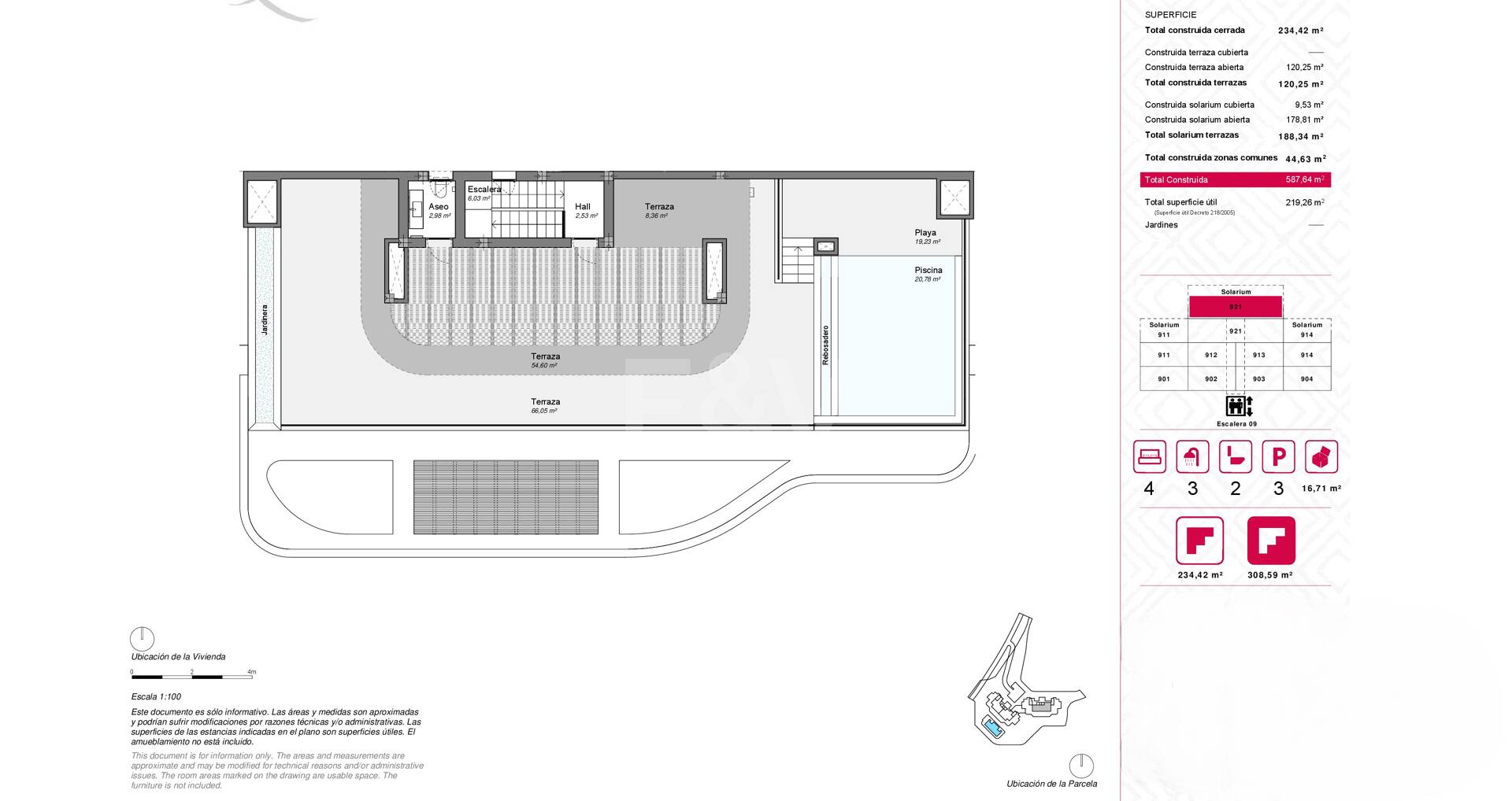 La Quinta: Super Penthouse avec des vues panoramiques époustouflantes