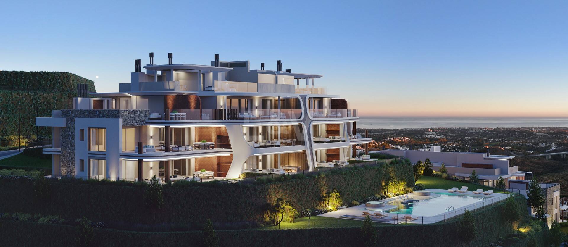 La Quinta: Super Penthouse avec des vues panoramiques époustouflantes